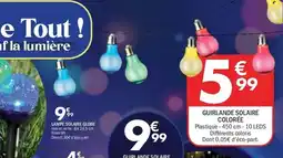 La Foir'Fouille Guirlande solaire colorée offre