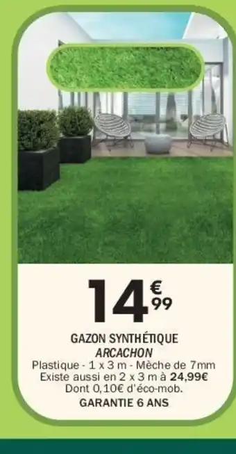 La Foir'Fouille Gazon synthétique arcachon offre