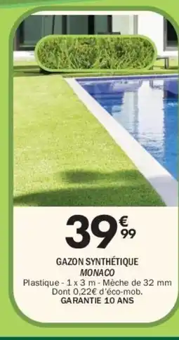 La Foir'Fouille Gazon synthétique monaco offre