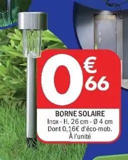 La Foir'Fouille Borne solaire offre
