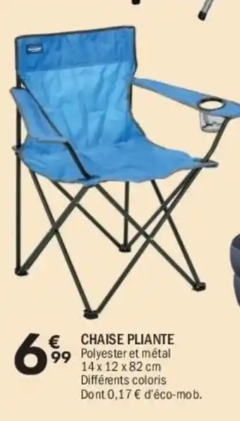 La Foir'Fouille Chaise pliante offre