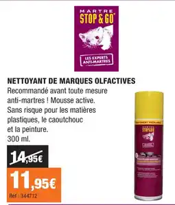 Autobacs Nettoyant de marques olfactives offre