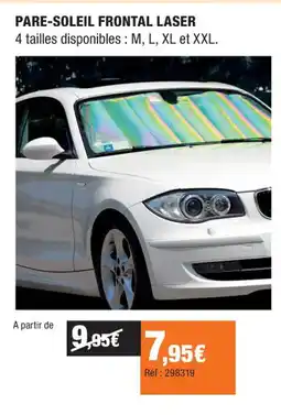 Autobacs Pare-soleil frontal laser offre