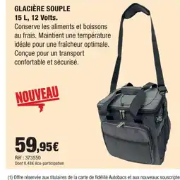 Autobacs Glacière souple offre