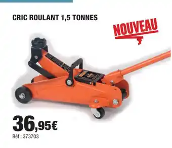 Autobacs Cric roulant 1,5 tonnes offre