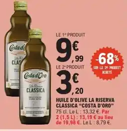 E.Leclerc Express COSTA D'ORO Huile d'olive la riserva classica offre