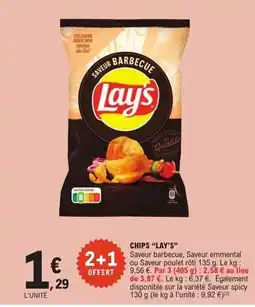 E.Leclerc Express LAY'S Chips offre