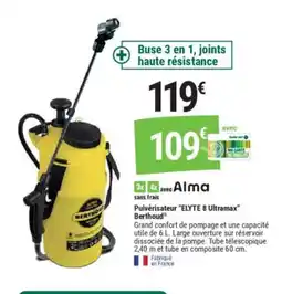 Gamm vert Pulvérisateur elyte 8 ultramax offre