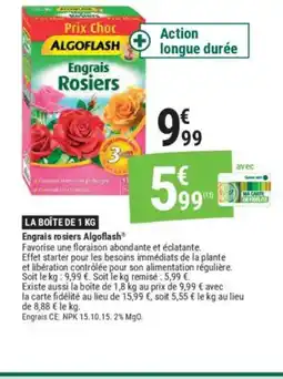Gamm vert Engrais rosiers offre