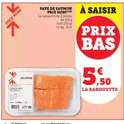 U Express Pave de saumon offre