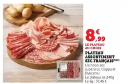 U Express Plateau assortiment sec français offre