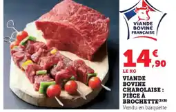 U Express Viande bovine charolaise pièce à brochette offre