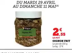 U Express Oignon frit offre