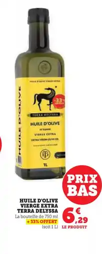 U Express TERRA DELYSSA Huile d'olive vierge extra offre