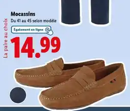 Lidl Mocassins offre