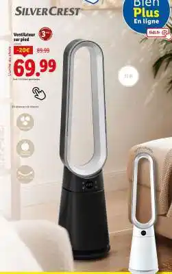 Lidl Ventilateur sur pied offre