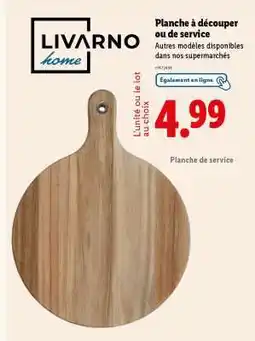 Lidl Planche à découper ou de service offre