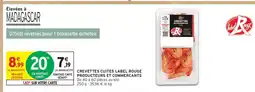 Intermarché Contact CREVETTES CUITES LABEL ROUGE PRODUCTEURS ET COMMERCANTS offre
