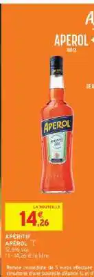 Intermarché Express APÉRITIF Apérol offre