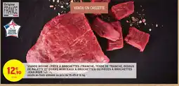 Intermarché Viande Bovine : Pièce À Brochettes offre