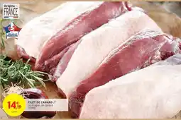 Intermarché FILET DE CANARD offre