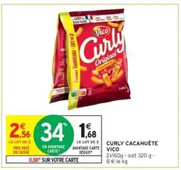 Intermarché Curly Cacahuete Vico offre