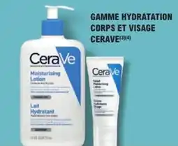 E.Leclerc Parapharmacie Gamme hydratation corps et visage cerave offre
