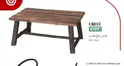 Meubles Crack Crest offre