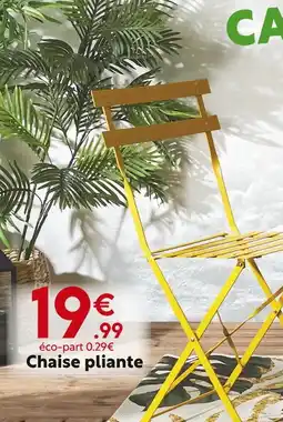 Maxi Bazar Chaise pliante offre