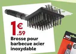 Maxi Bazar Brosse pour barbecue acier inoxydable offre