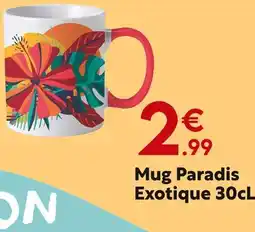 Maxi Bazar Mug paradis exotique offre