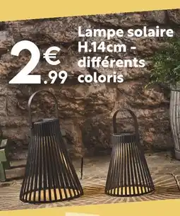 Maxi Bazar Lampe solaire offre