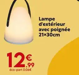 Maxi Bazar Lampe d'extérieur avec poignée 21×30cm offre