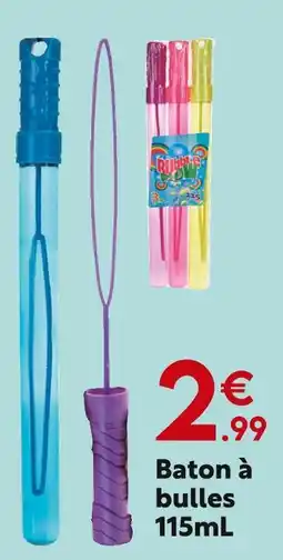 Maxi Bazar Baton à bulles offre