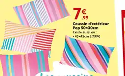 Maxi Bazar Coussin d'extérieur pop 50×30cm offre