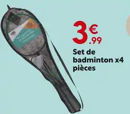 Maxi Bazar Set de badminton offre