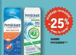E.Leclerc Parapharmacie Gamme physiomer offre