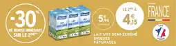 Intermarché Express Lait uht demi-écrémé briques pâturages offre
