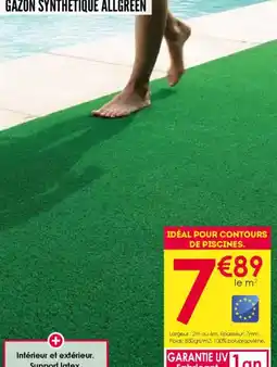 Décor Discount Gazon synthétique allgreen offre