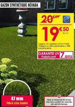 Décor Discount Gazon synthétique névada offre