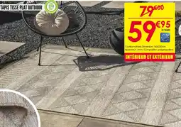 Décor Discount Tapis tissé plat outdoor offre