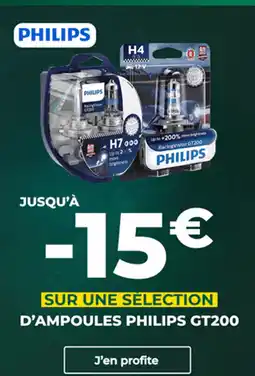 Feu Vert D'ampoules philips gt200 offre