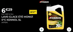 Feu Vert Lave-glace été monoï 0°c kennol 5l offre