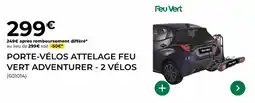 Feu Vert Porte-vélos attelage feu vert adventurer - 2 vélos offre