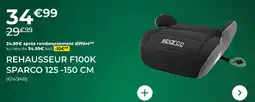 Feu Vert Rehausseur f100k sparco offre