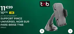 Feu Vert Support pince universel noir sur pare-brise t'nb offre