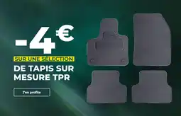 Feu Vert De tapis sur mesure tpr offre
