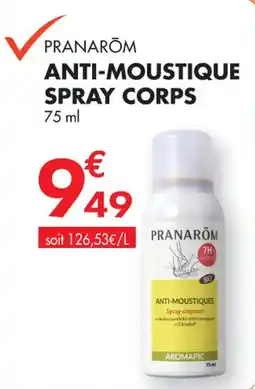 PharmaVie Pranarom anti-moustique spray corps offre