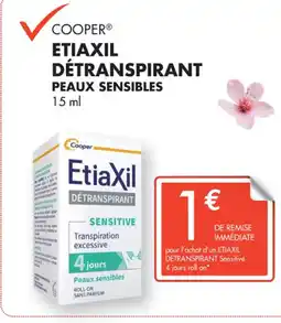 PharmaVie Cooper etiaxil détranspirant peaux sensibles offre