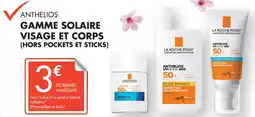 PharmaVie Anthelios gamme solaire visage et corps (hors pockets et sticks) offre